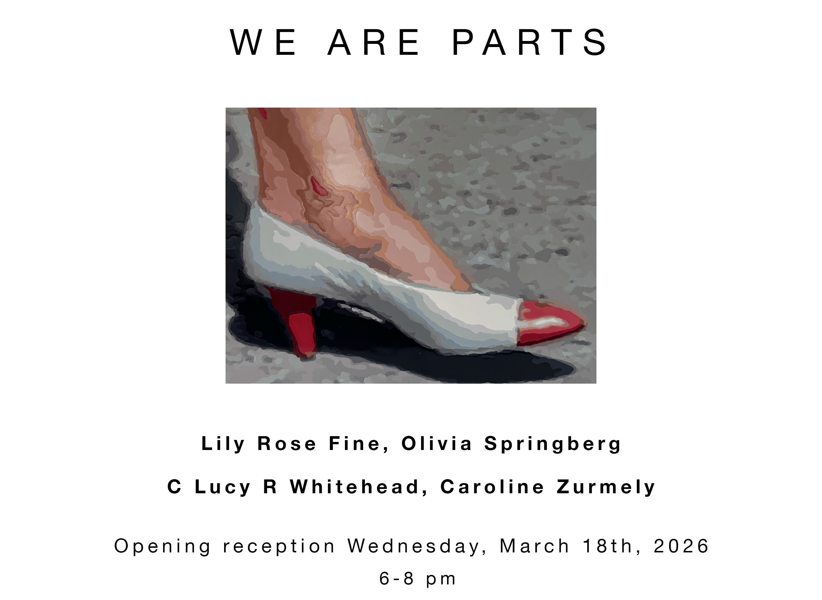 Group Exhibition — We Are Parts
