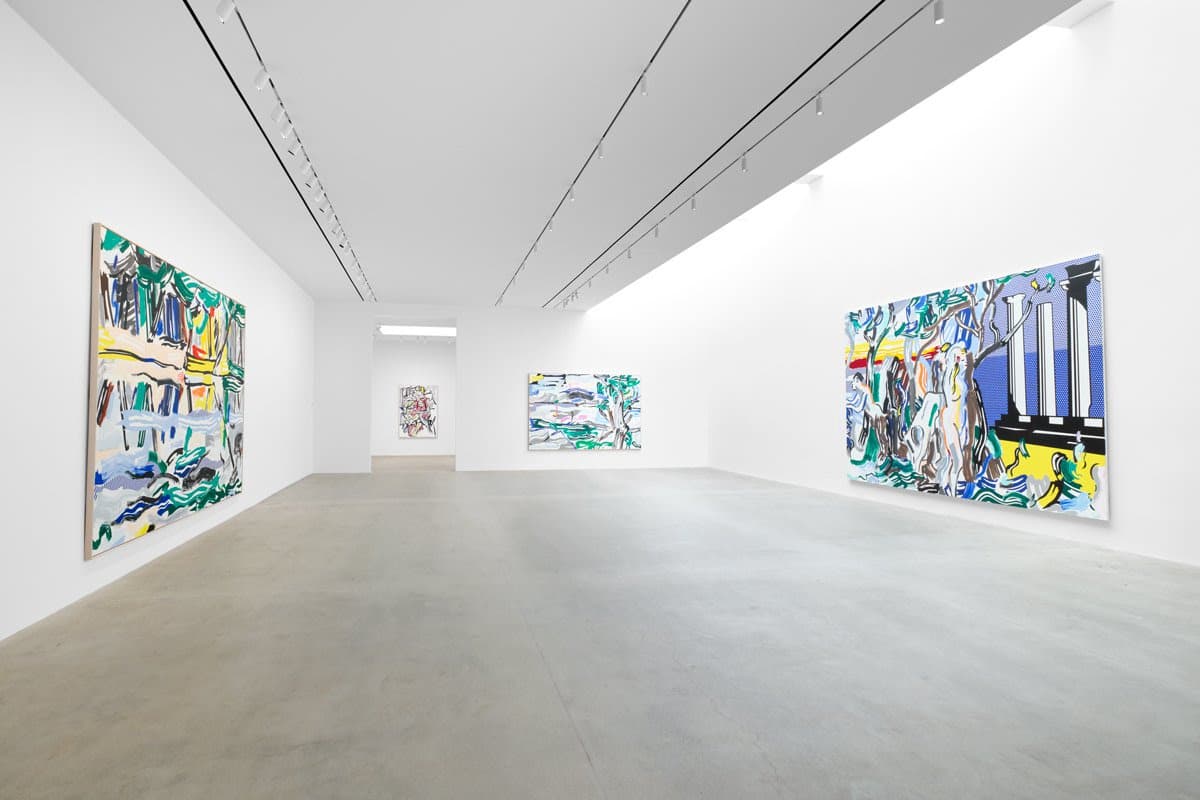 Roy Lichtenstein — Painting with Scattered Brushstrokes — image 1 of 2