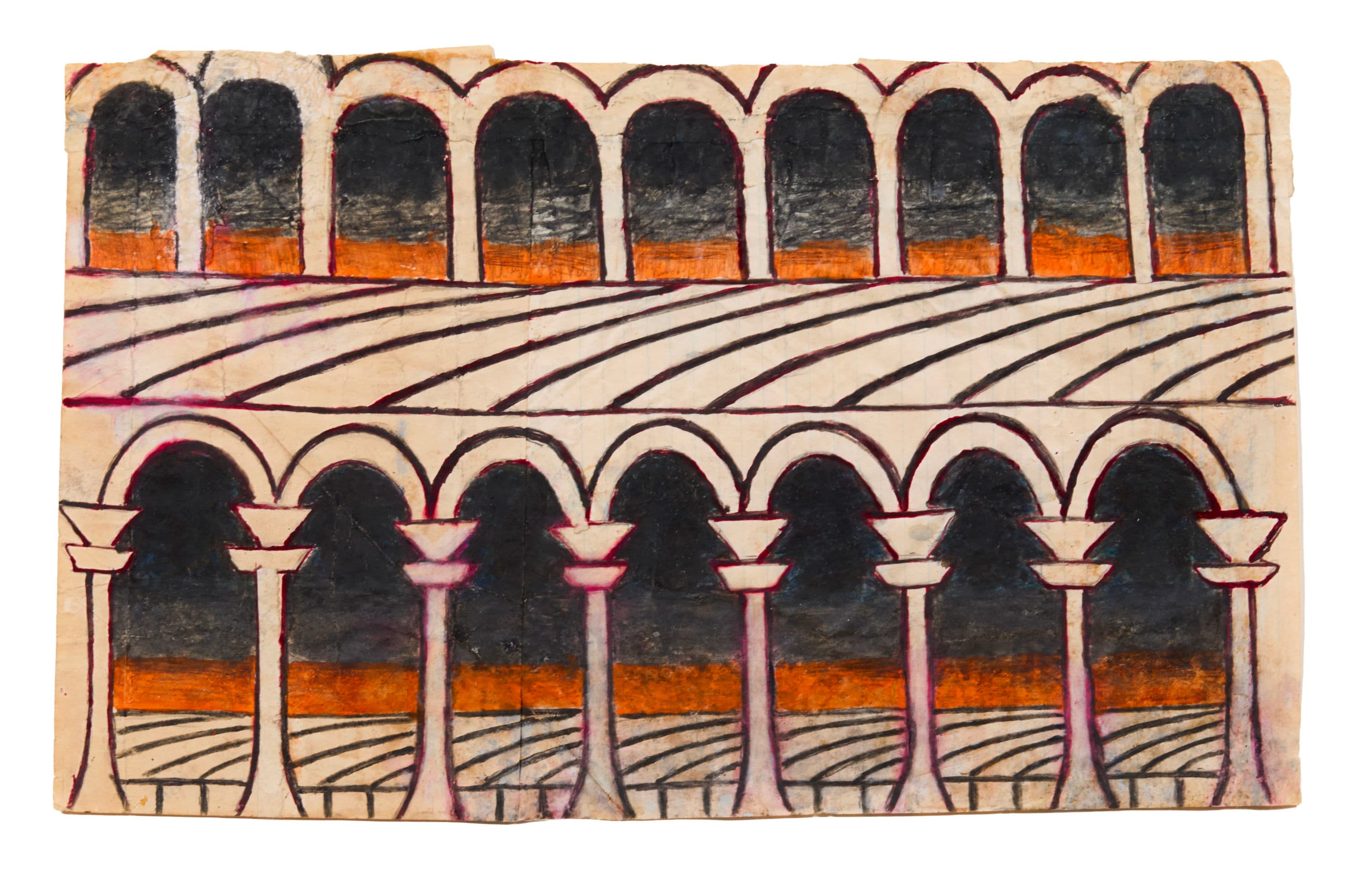 Martín Ramírez — Silent Dialogue — image 2 of 7