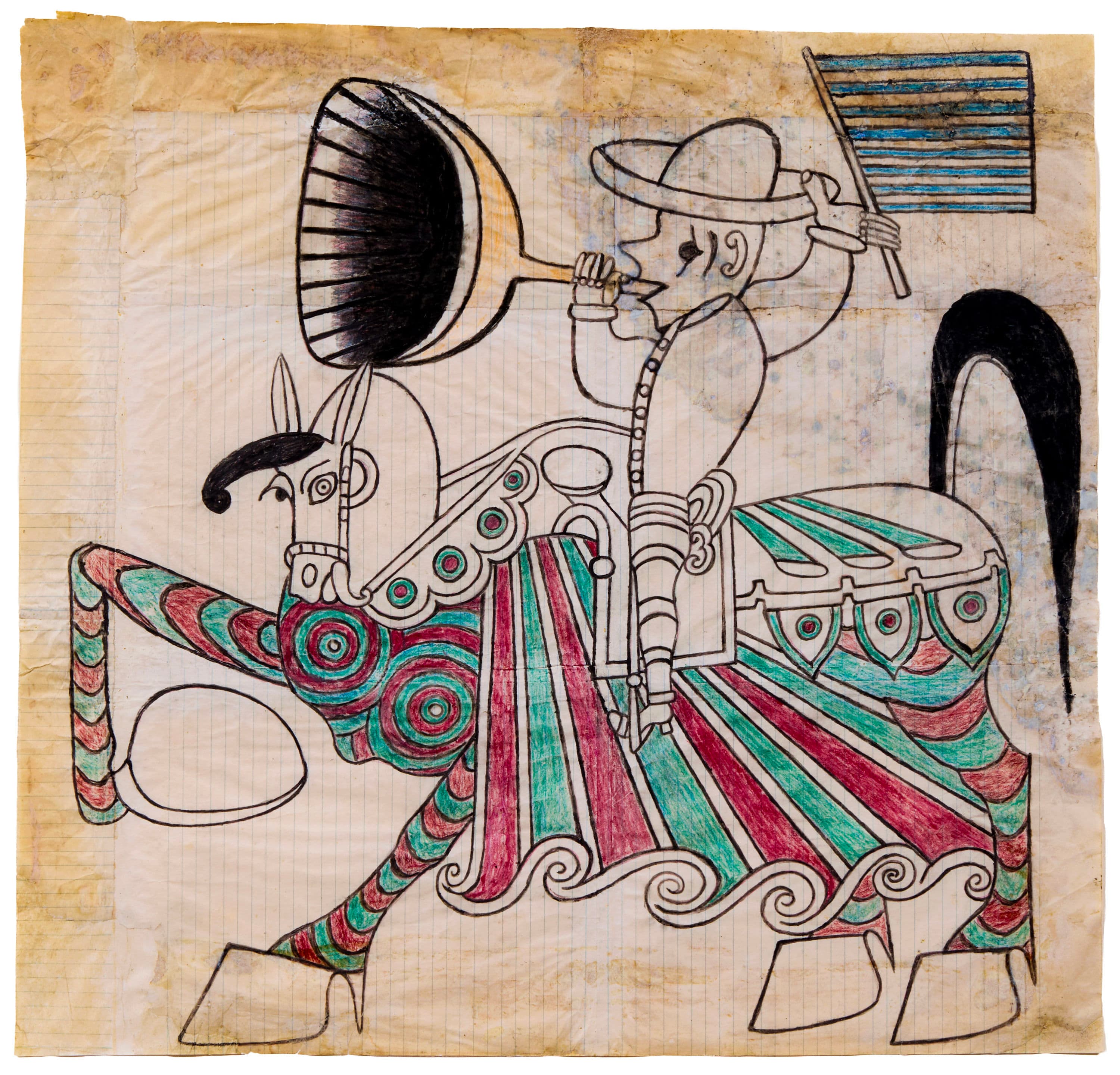 Martín Ramírez — Silent Dialogue — image 4 of 7