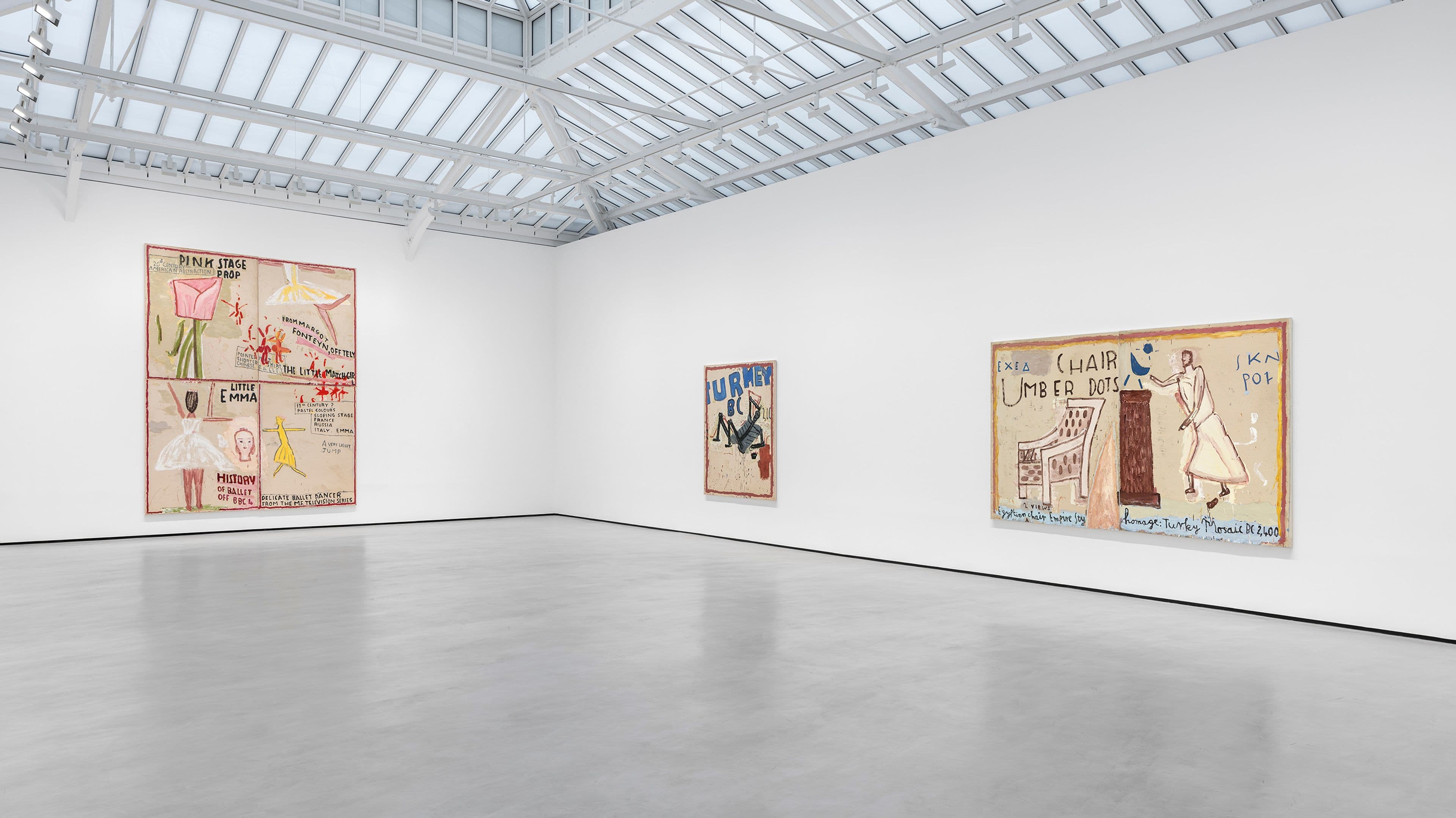 Rose Wylie — Henri, Egypt...Bette, Bear — image 2 of 4