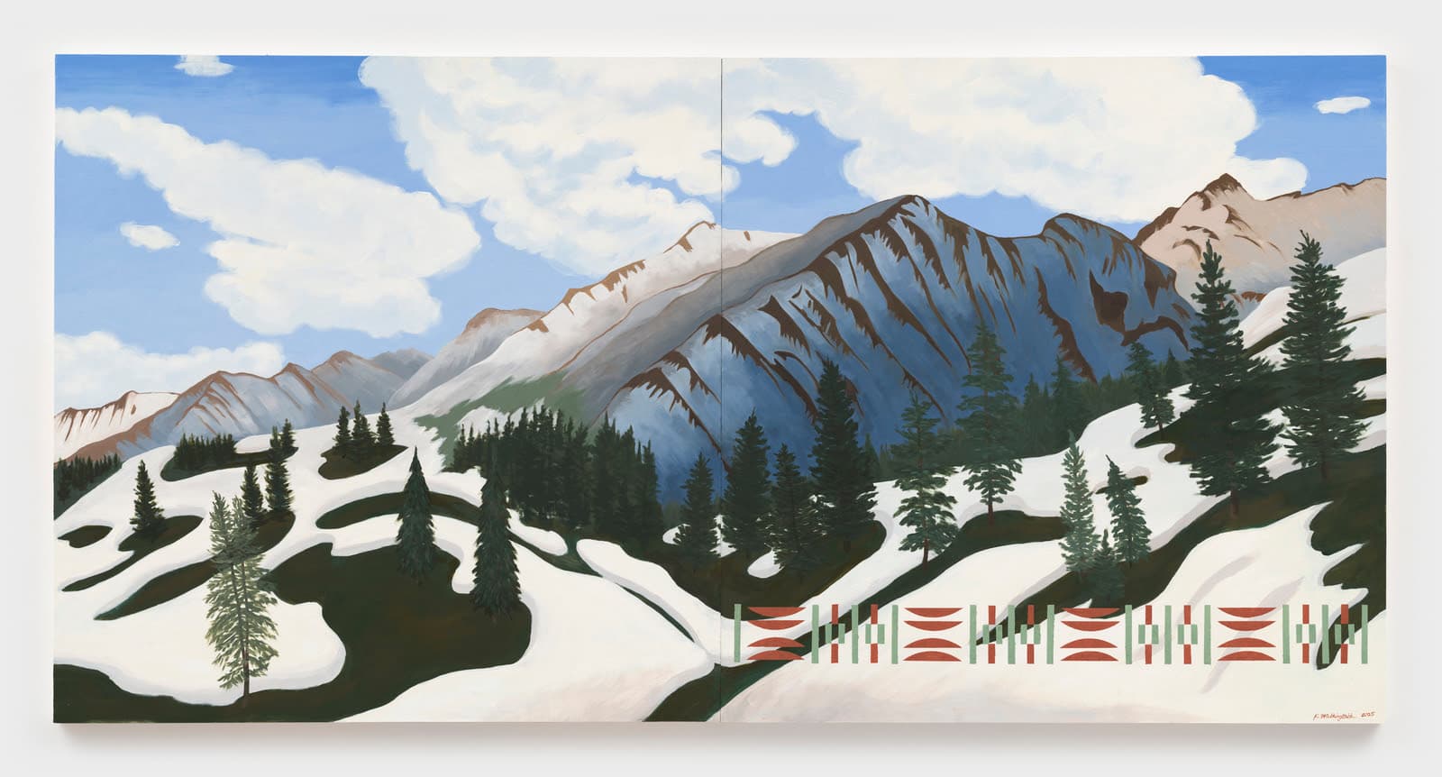 Kay WalkingStick — Mesas/Mountains/Sky