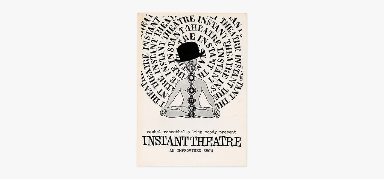 Rachel Rosenthal & King Moody — Instant Theatre — image 2 of 2