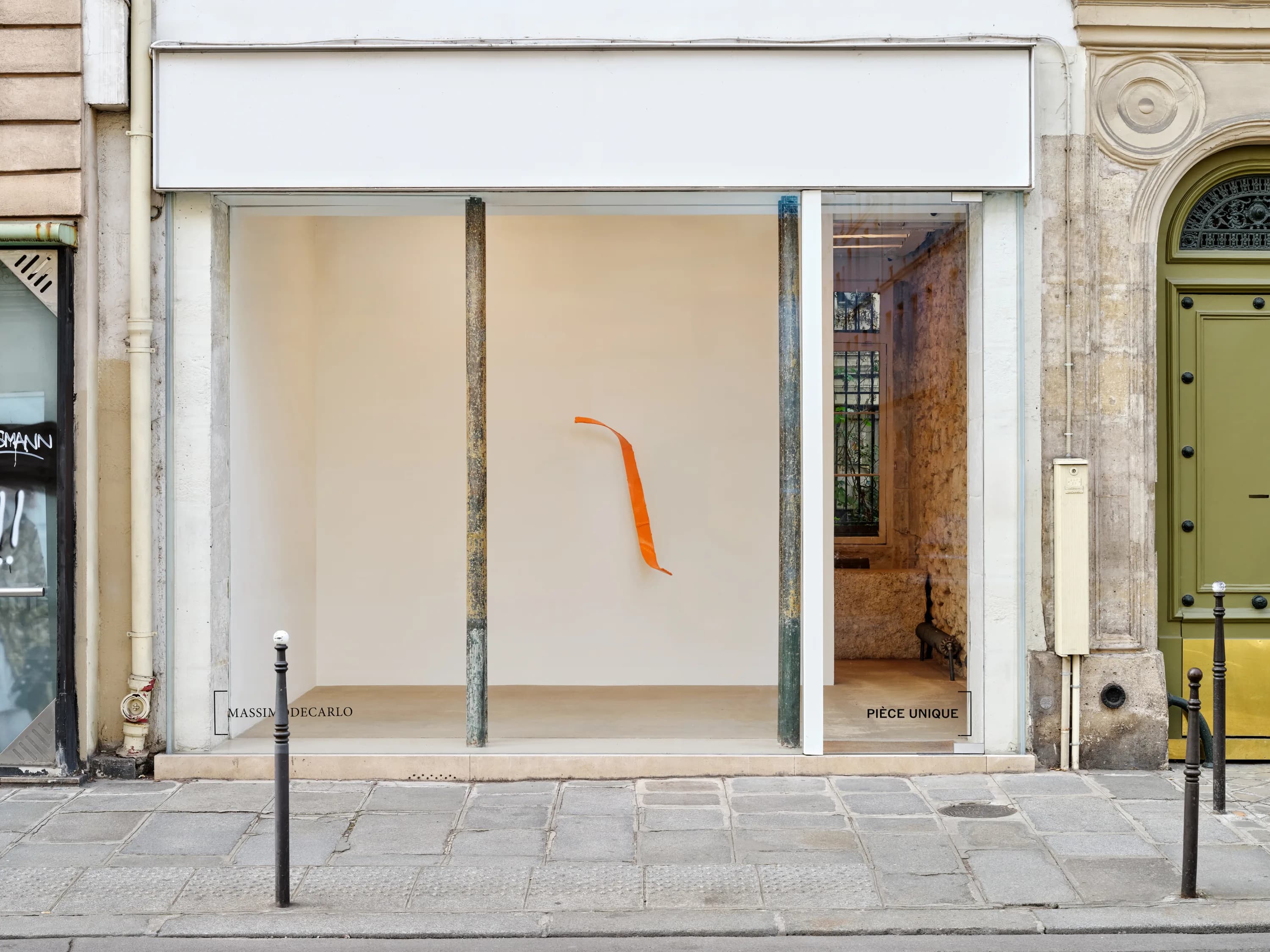 Bertrand Lavier — Brushstroke n.7
