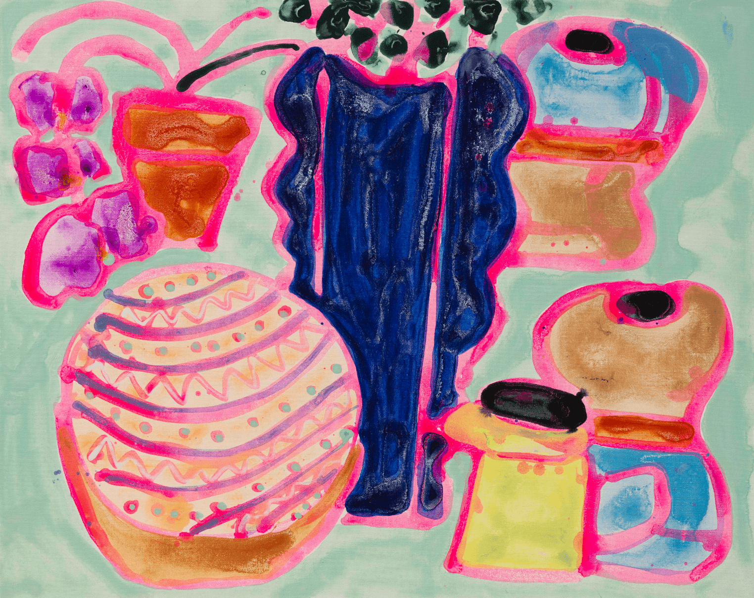Katherine Bernhardt — Peanut Butter and Jelly