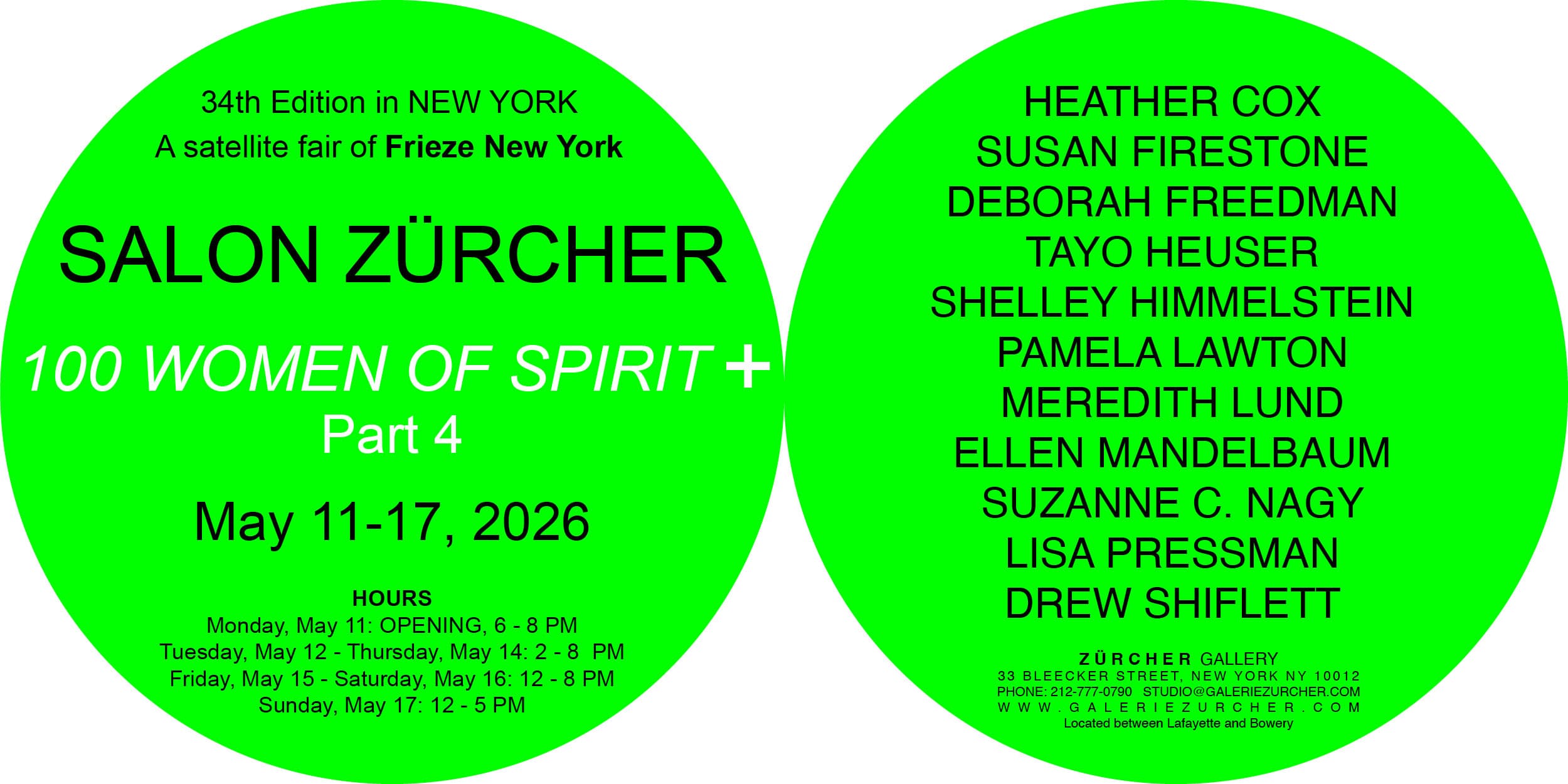 Group Exhibition — 100 Women of Spirit + (Part 4)
